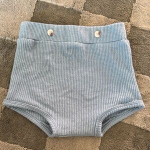 kate quinn Light Blue Knit Diaper Cover